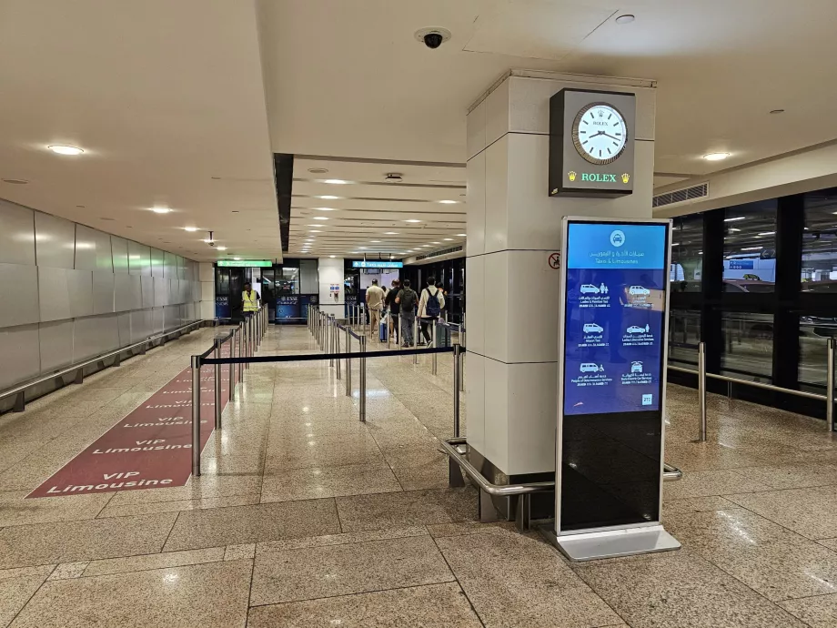 Taksi kuyruğu, Terminal 1