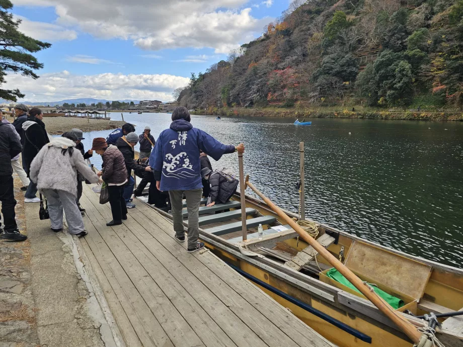 Arashiyama iskelesi