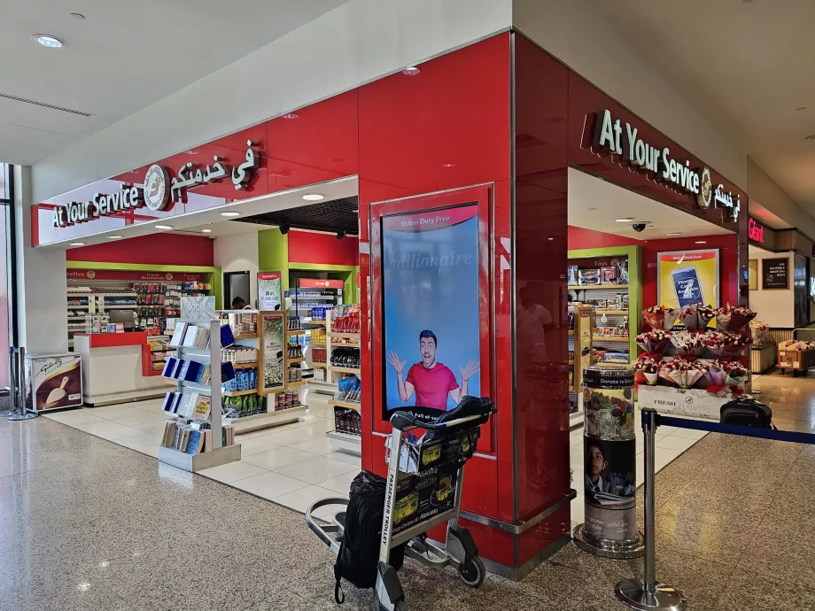 Trafika, Gelen Yolcu Salonu, Terminal 2