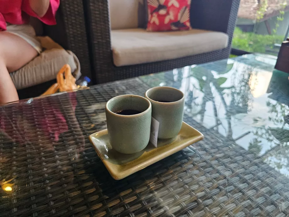 Hoş geldiniz içeceği