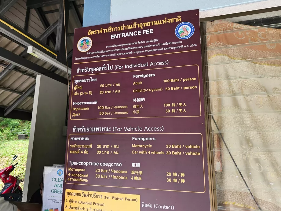 Milli park giriş ve park ücretleri