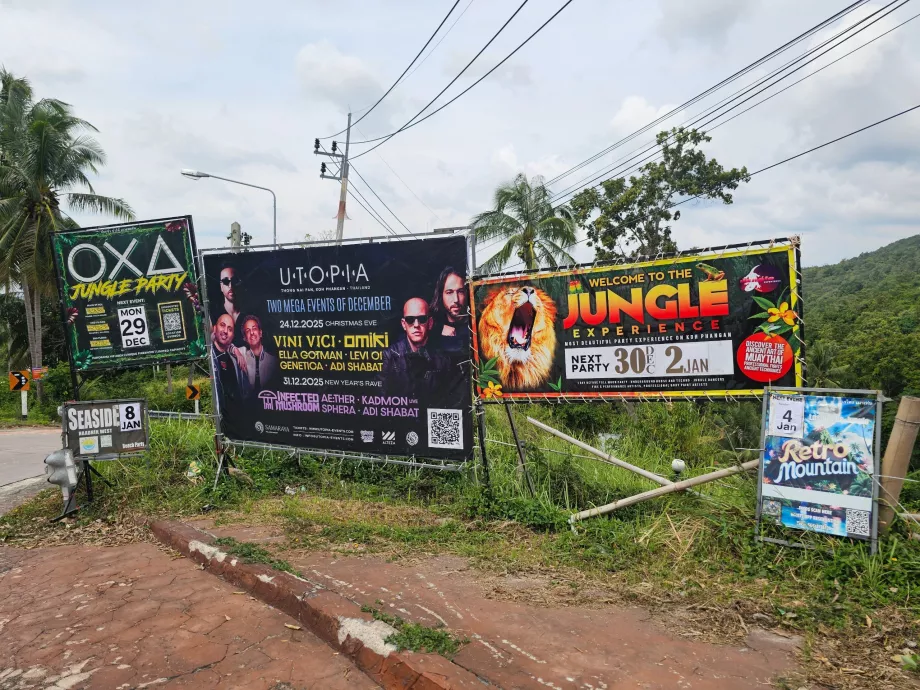 Partiler ve gece kulüpleri için reklamlar