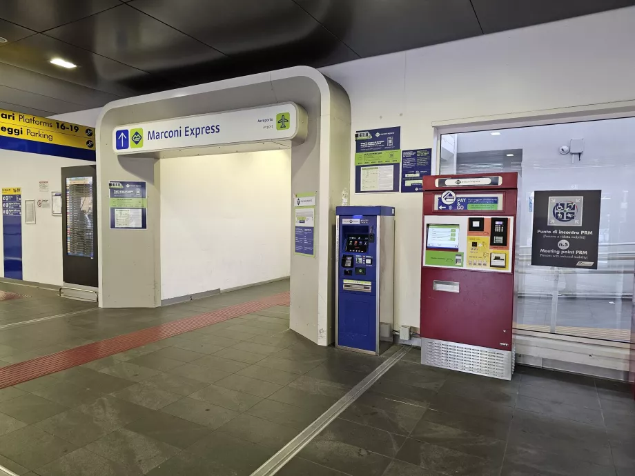 Marconi Express bilet makineleri