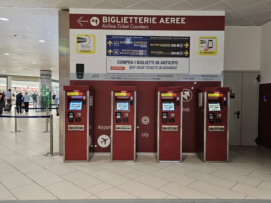 Bilet makineleri – otobüs