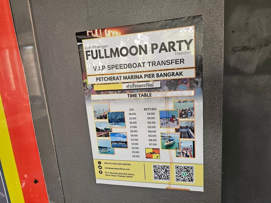 Dolunay Partisi - Koh Samui'den tekneler