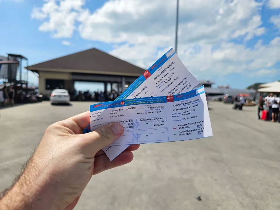 Koh Phangan - Koh Samui feribot bileti