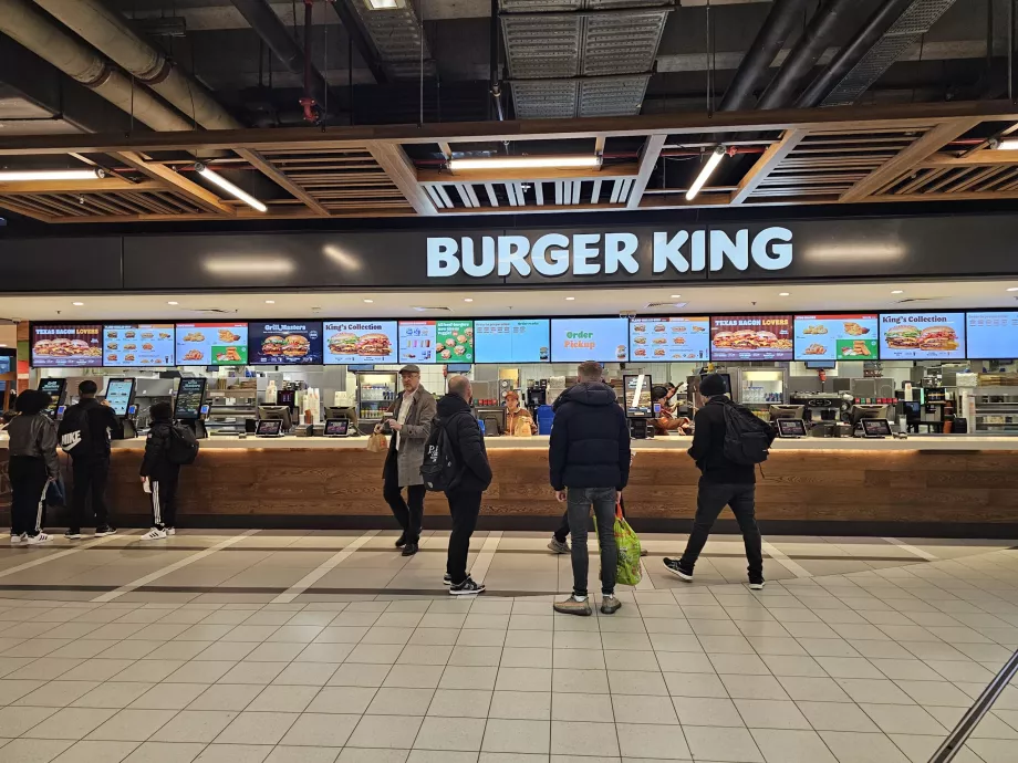 Burger King, AMS Havalimanı