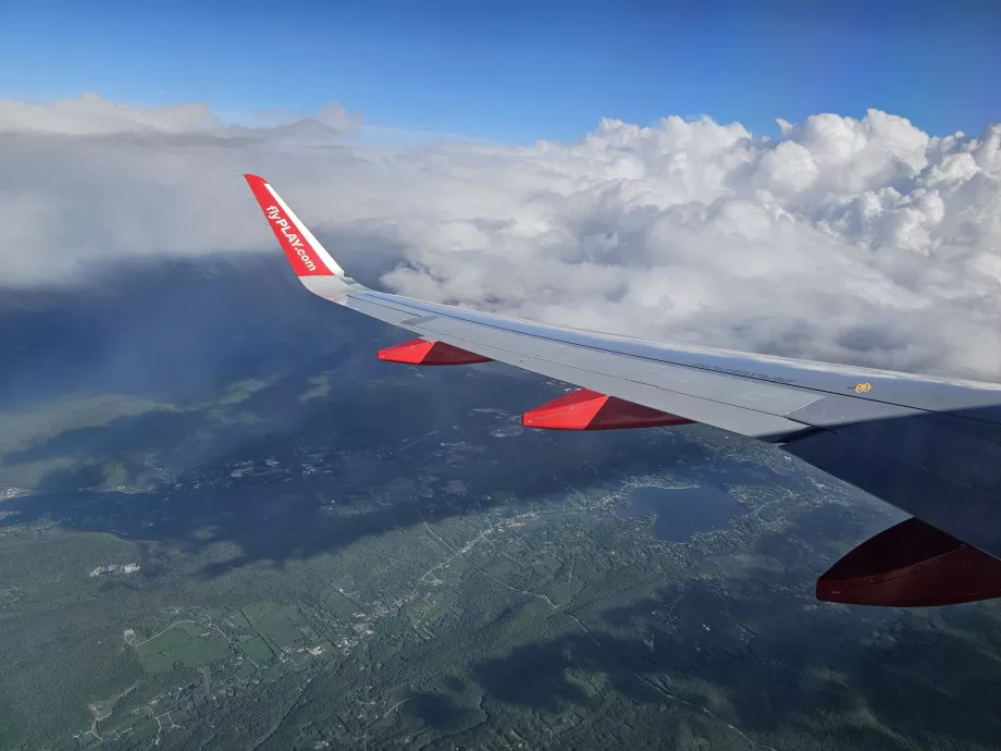 SWF havalimanının yaklaşma görünümü