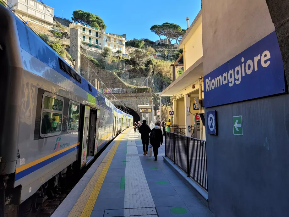 Riomaggiore tren istasyonu