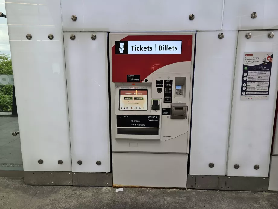 Bilet satış makinesi