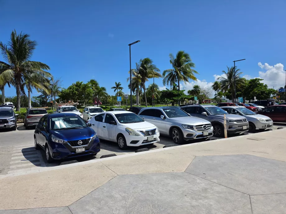 Playa Langosta'da ücretsiz otopark