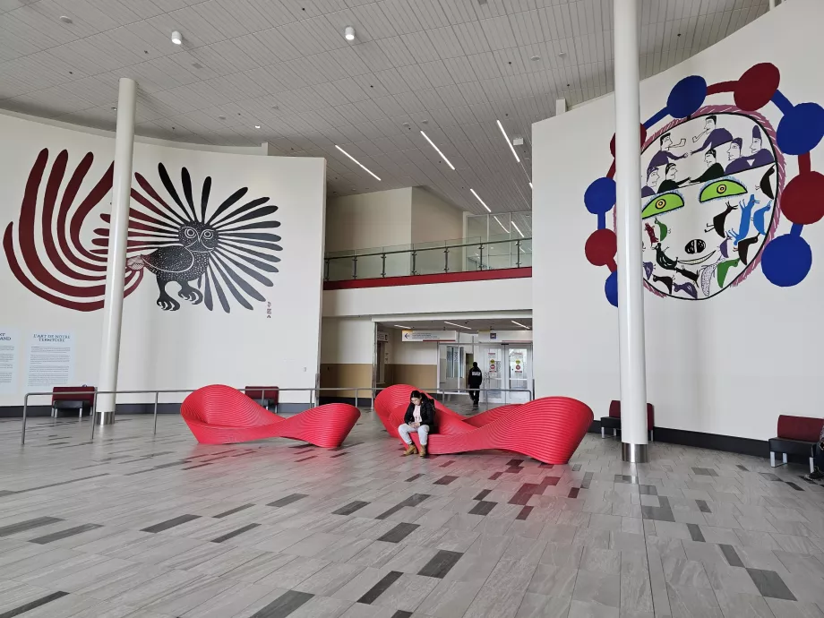 Iqaluit Havalimanı'nın ortak alanı