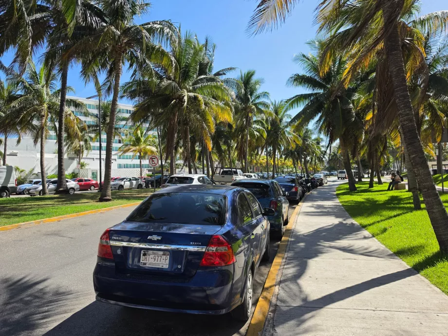 Punta Cancún'da park etme