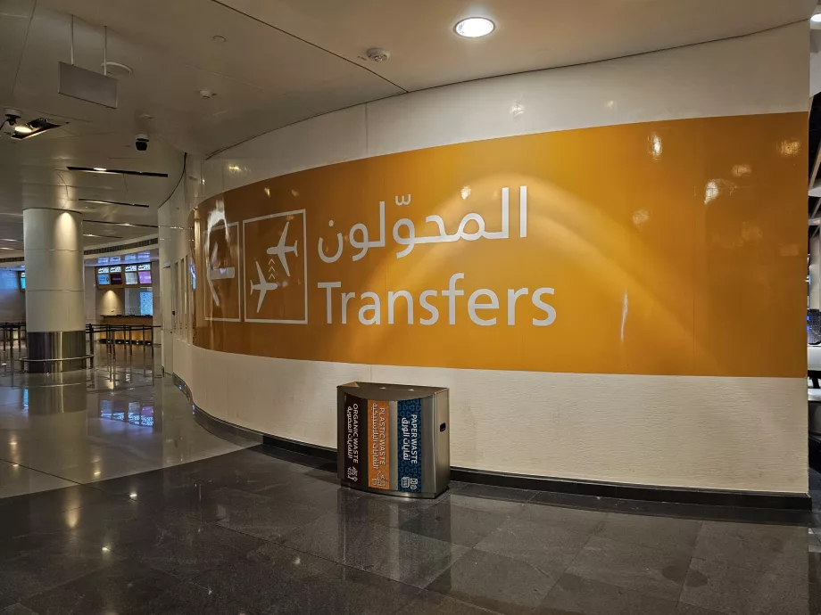 Aktarmalı uçuşların işaretlenmesi