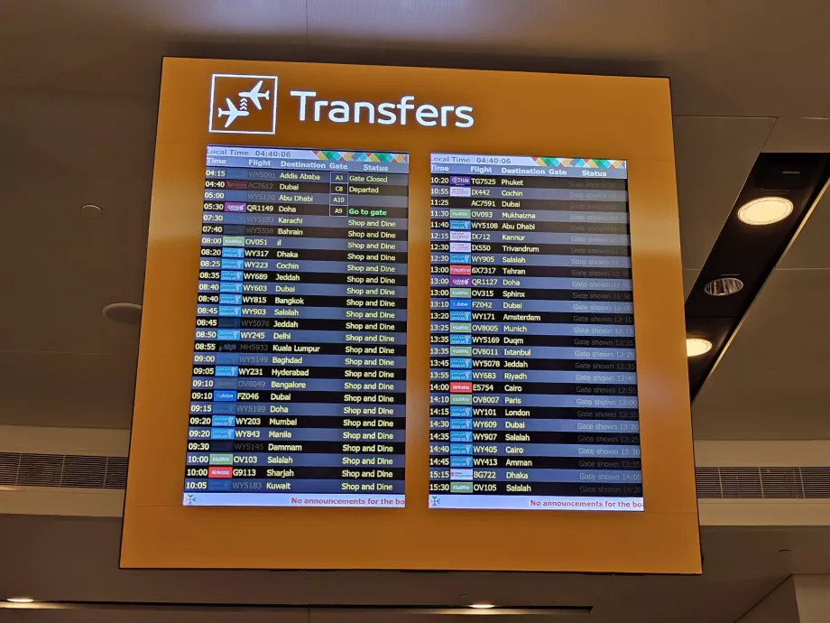 Transfer uçuşları