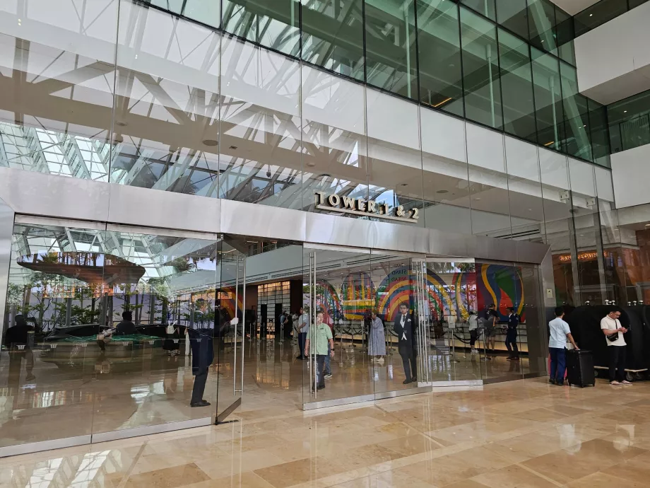 Ana resepsiyona giriş