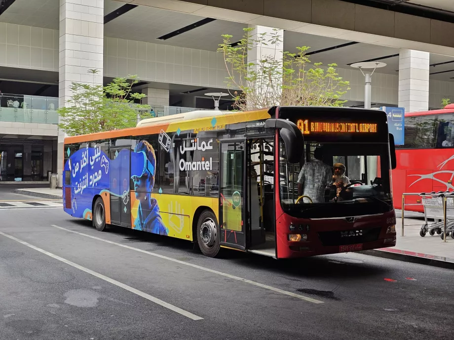 Merkeze doğru A1 otobüsü