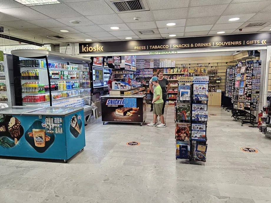 Kamusal alanda bulunan bir kiosk
