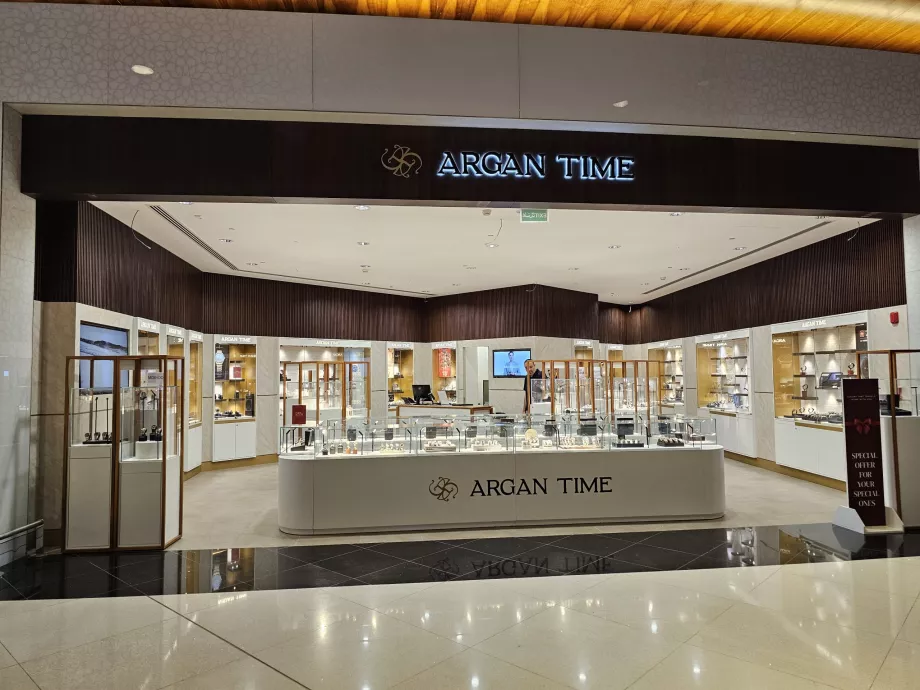 Mücevherat ve saatler, transit bölge