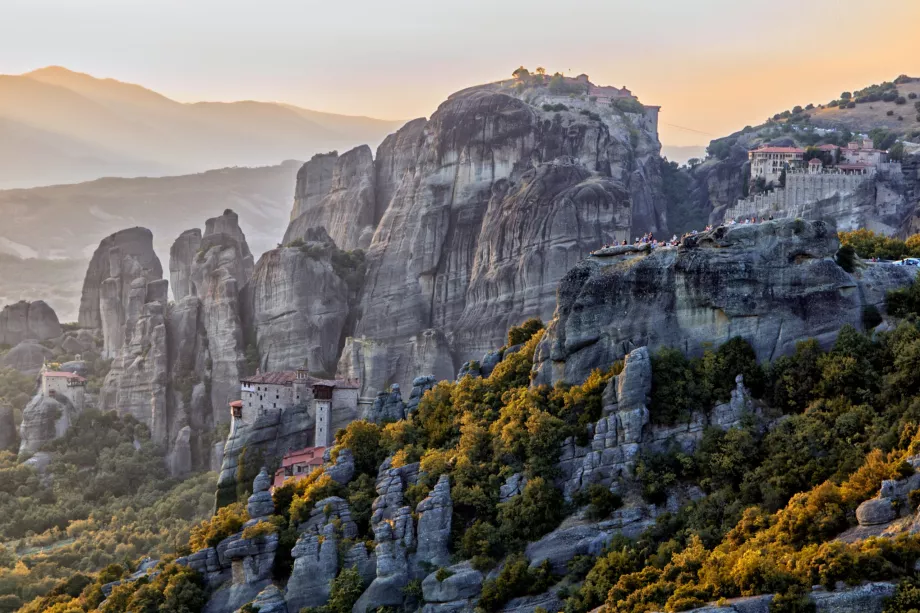 Meteora manzaraları