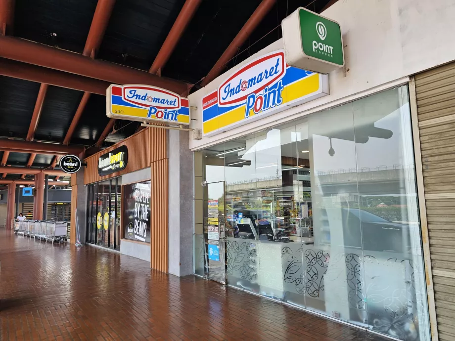 Indomaret, Terminal 2, ortak alan