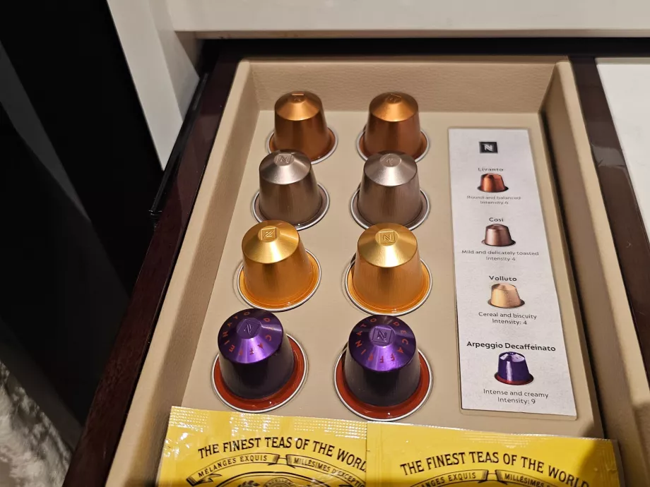 Kahve makinesi için kapsüller