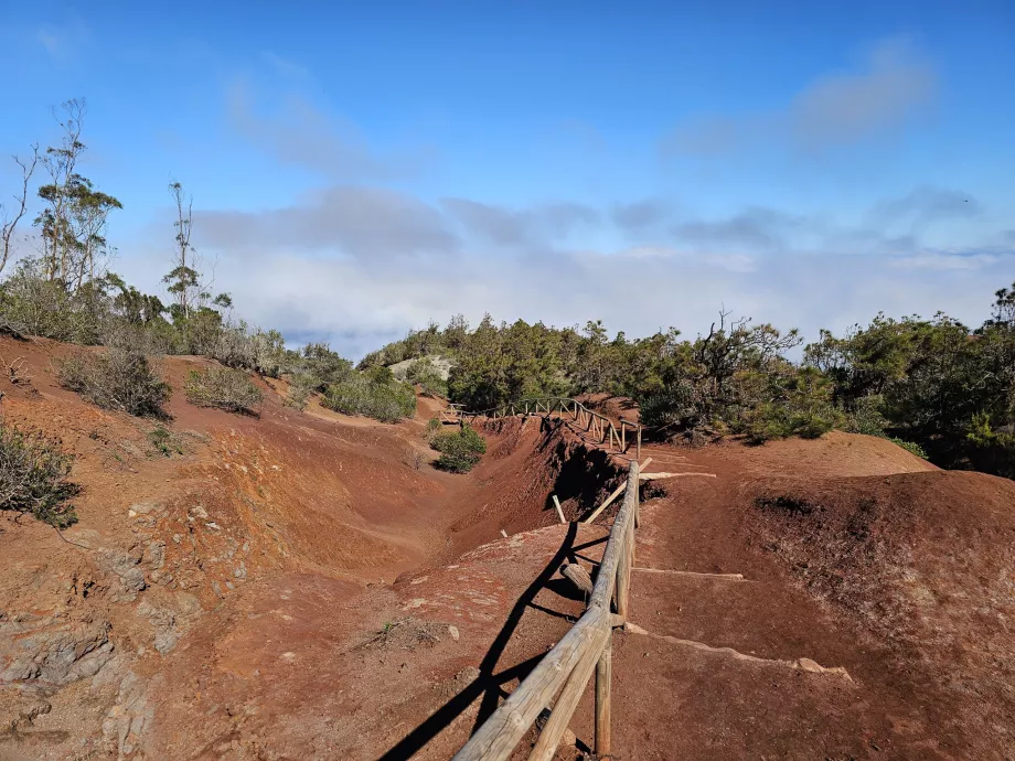 Mirador de Abrante'ye yürüyüş rotası