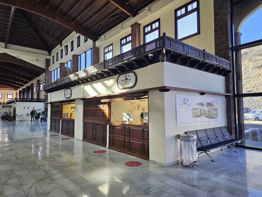 Araç kiralama sayaçları