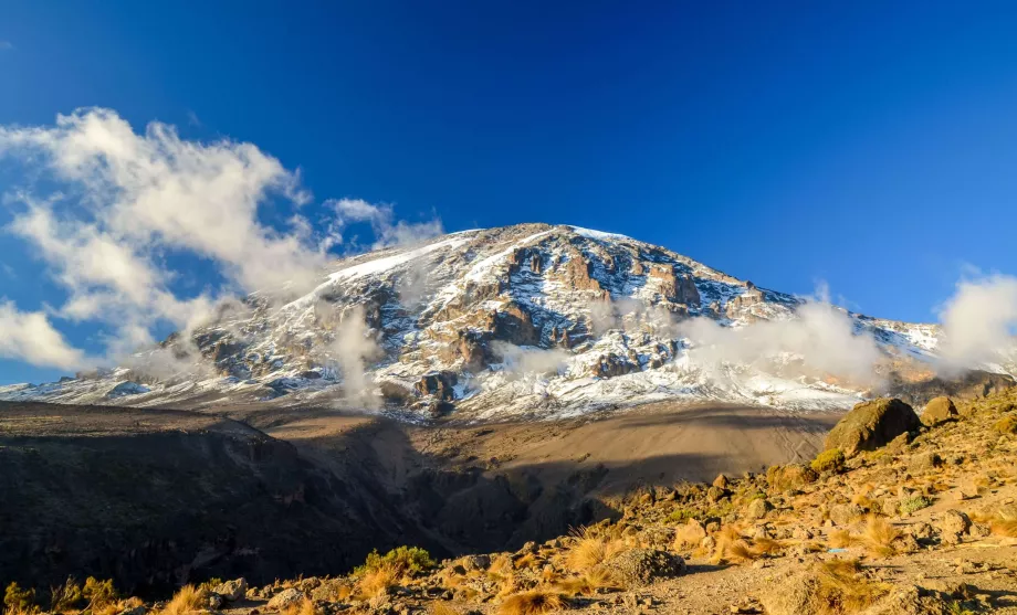 Kilimanjaro'nun zirvesi