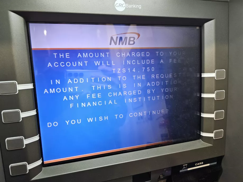 ATM'den para çekme ücreti