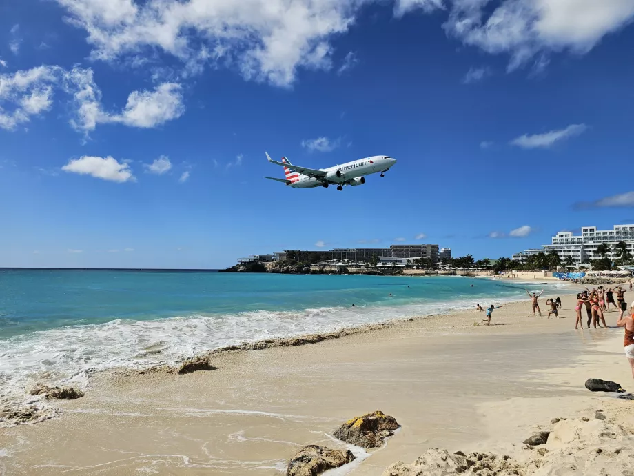American Airlines SXM'de