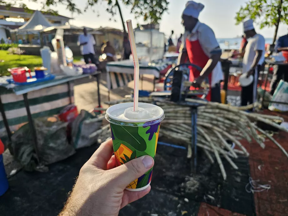 Şeker kamışı suyu