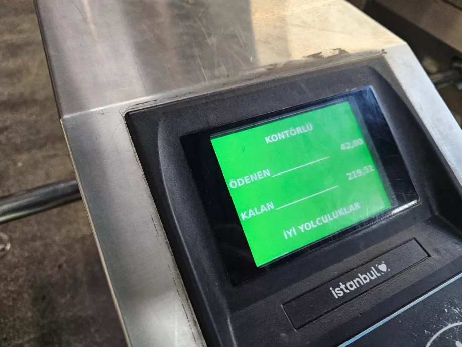 İstanbulkart'ta Denge