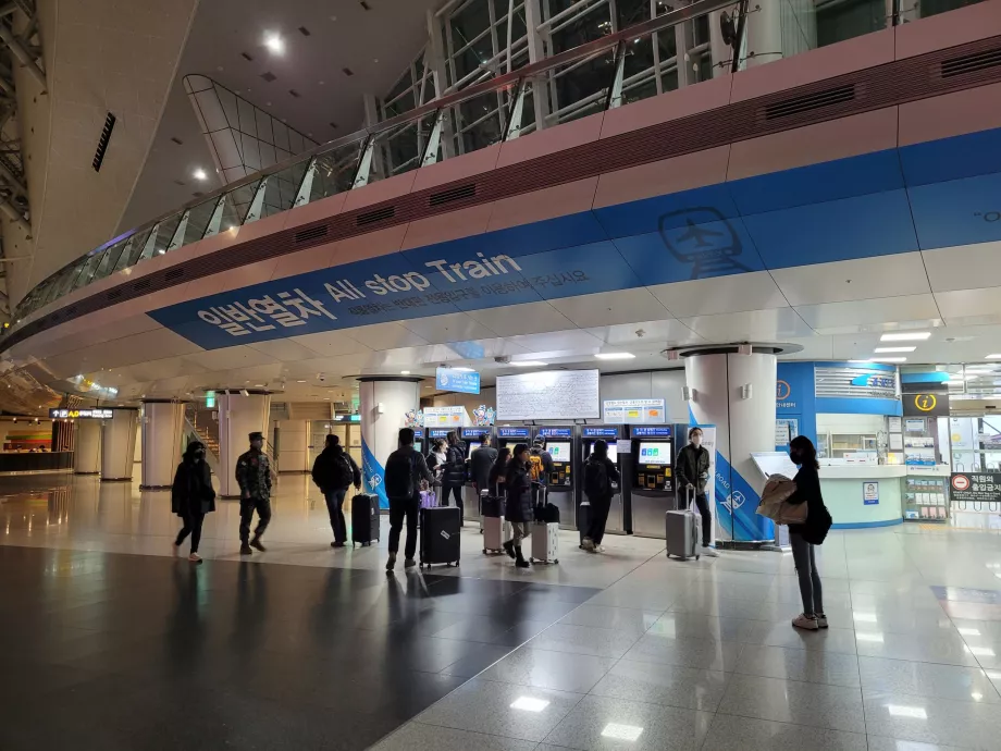 Incheon - Tüm Duraklar Tren