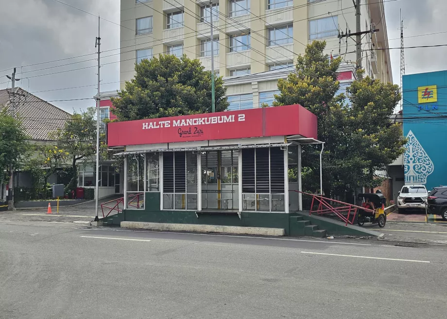 TransJogja otobüs durağı