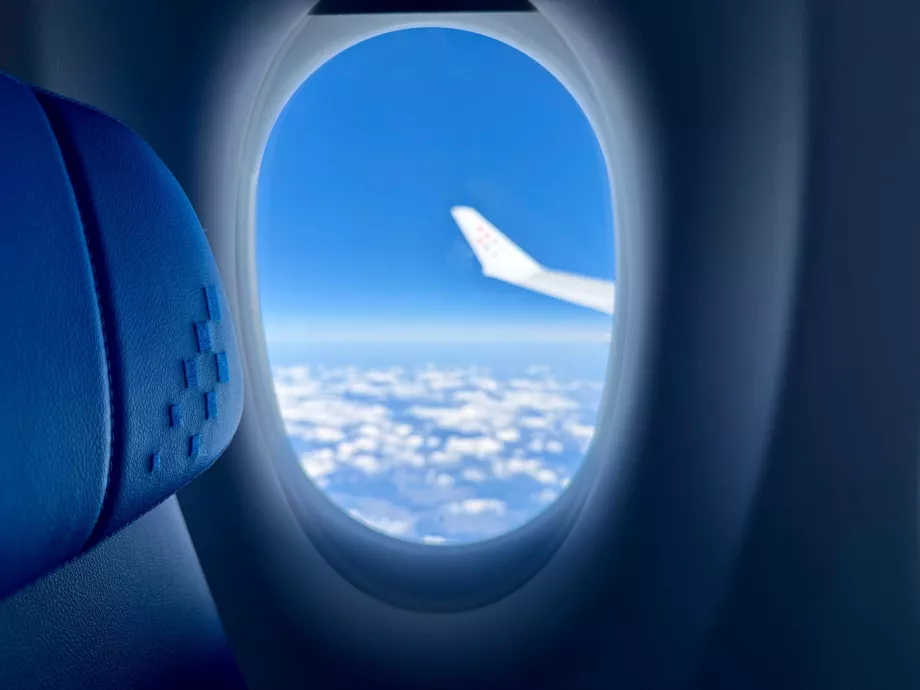 Croatia Airlines - koltuk detayı