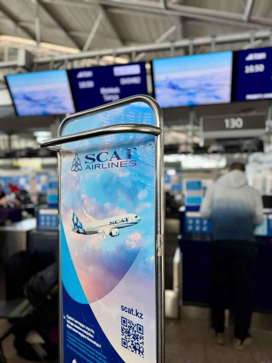 SCAT Airlines bagaj yeniden hesaplama kutusu