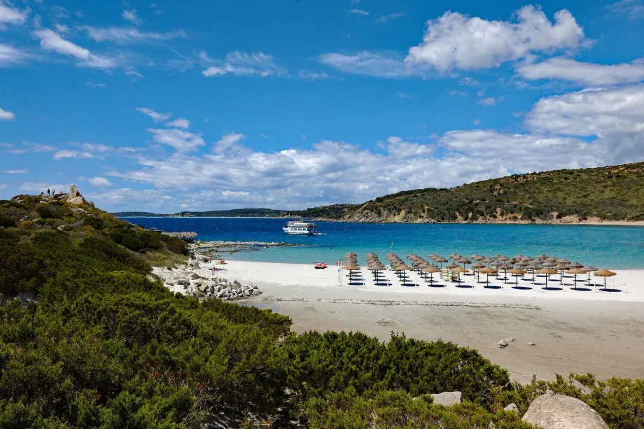 Villasimius plajı