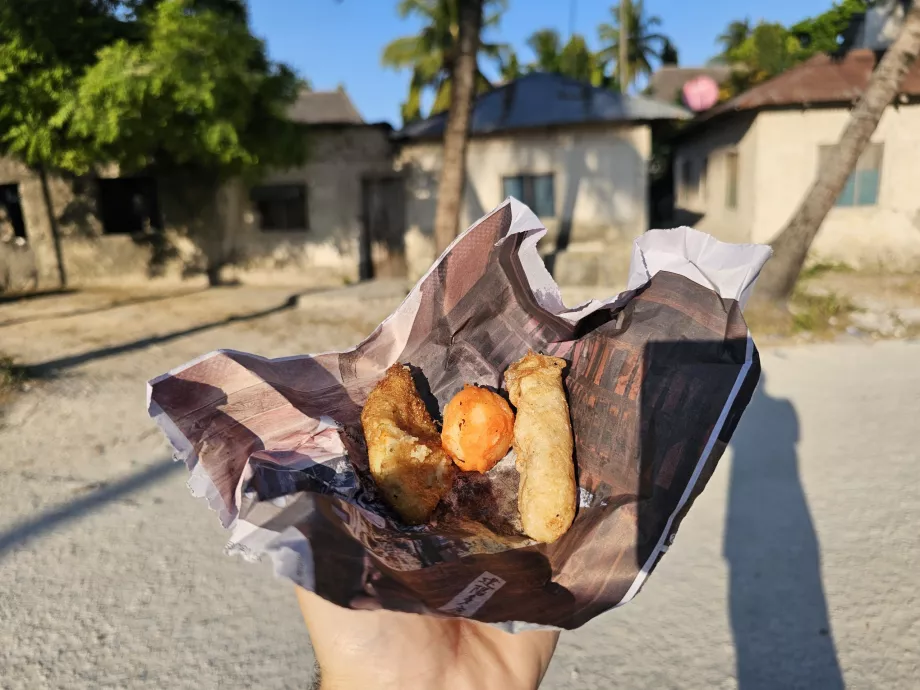 Jambiani'de Atıştırmalık