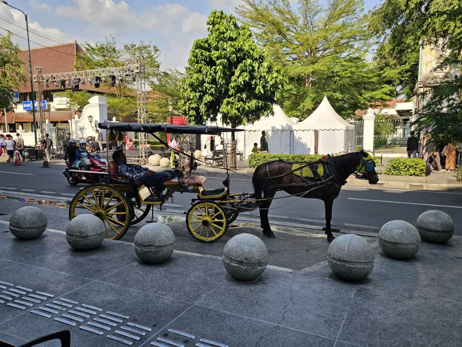 Malioboro'ya Fiacre yolculuğu