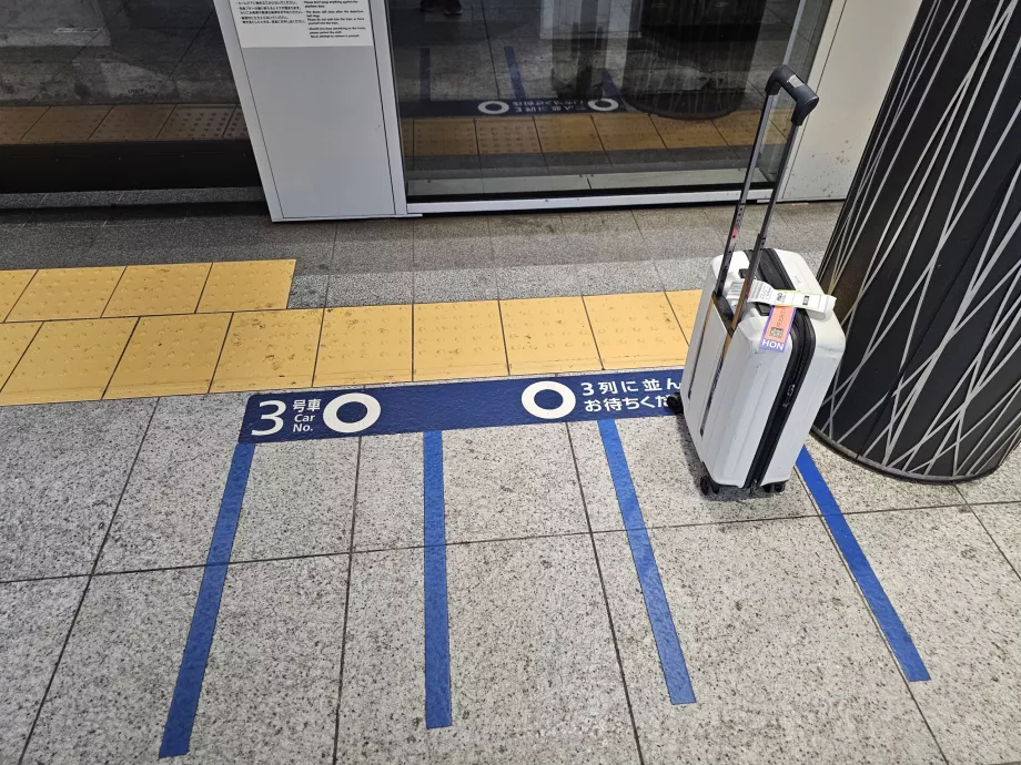 Metroya binmek - kuyruk işaretleri