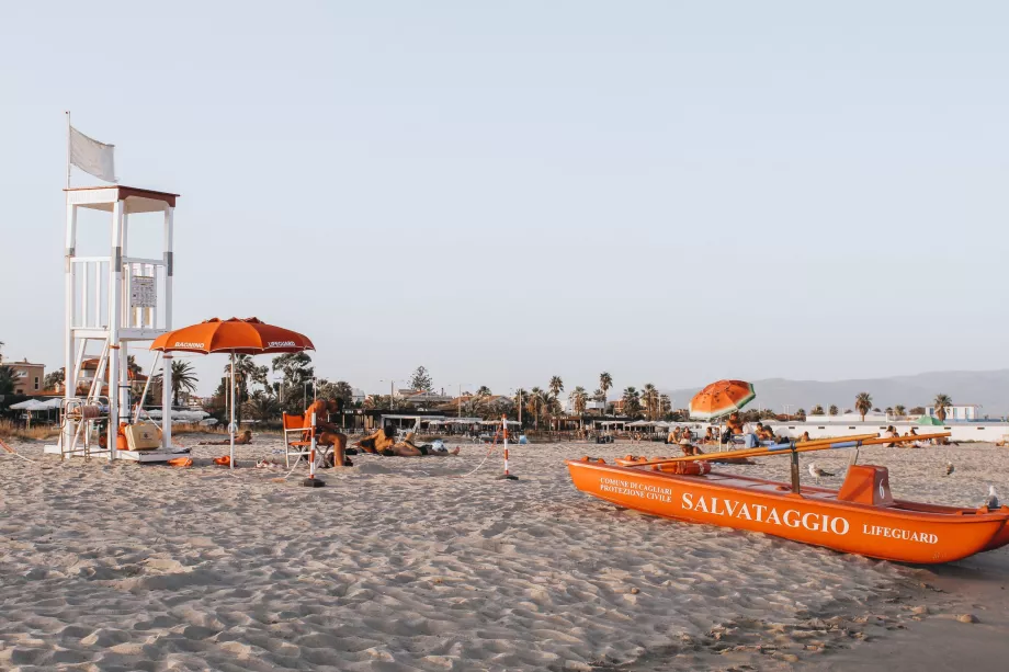 Poetto Plajı