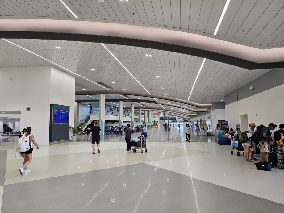Kalkış salonu, KBV havaalanı
