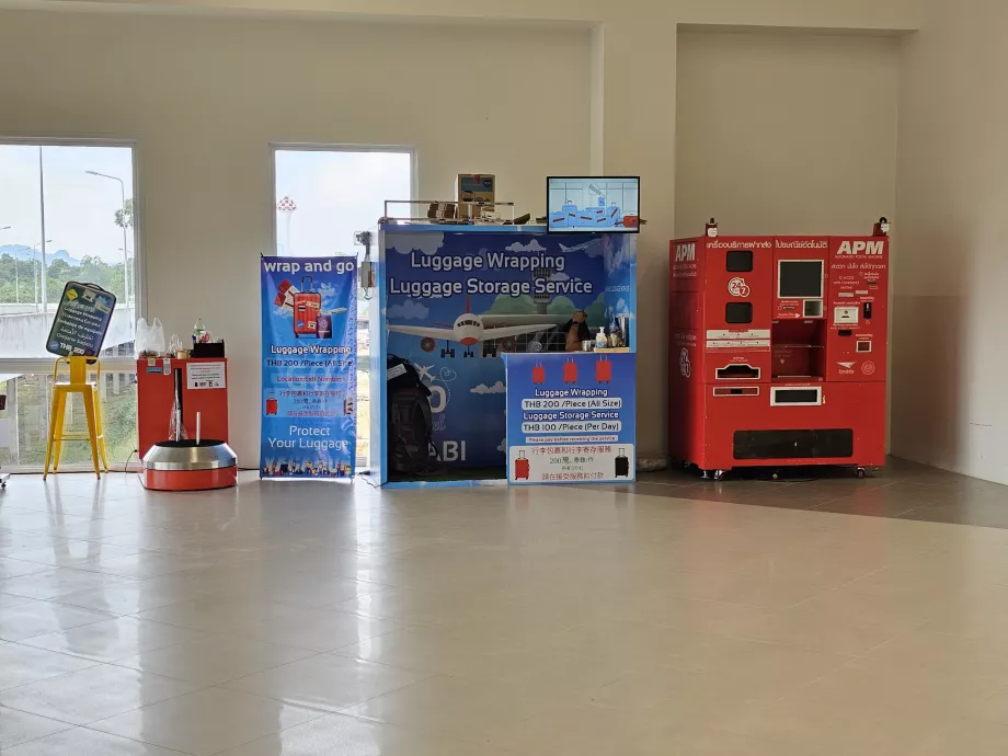 Bagaj muhafazası, kalkış salonu