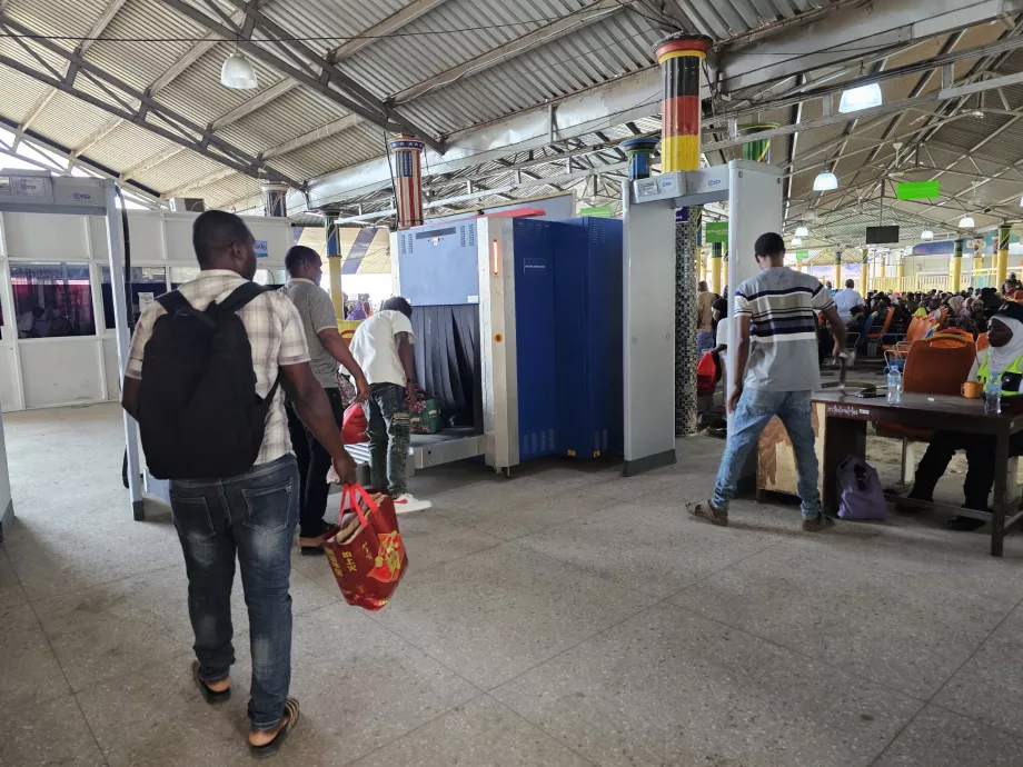 Limanda güvenlik kontrolü