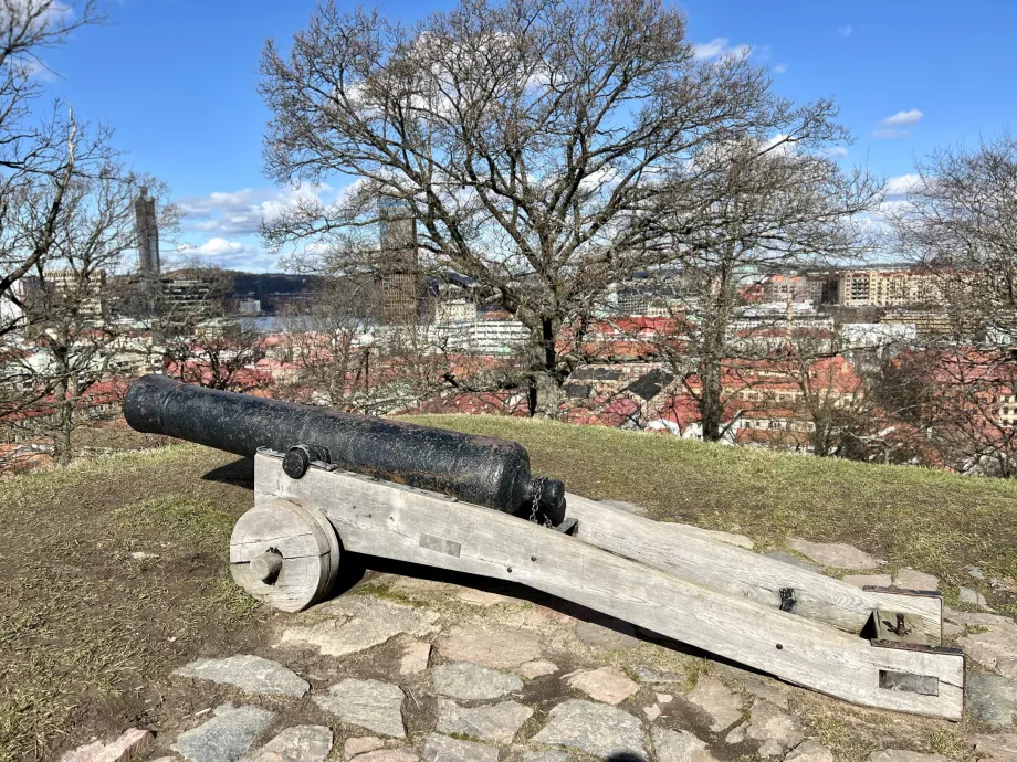 Skansen Kronan'da tarihi top