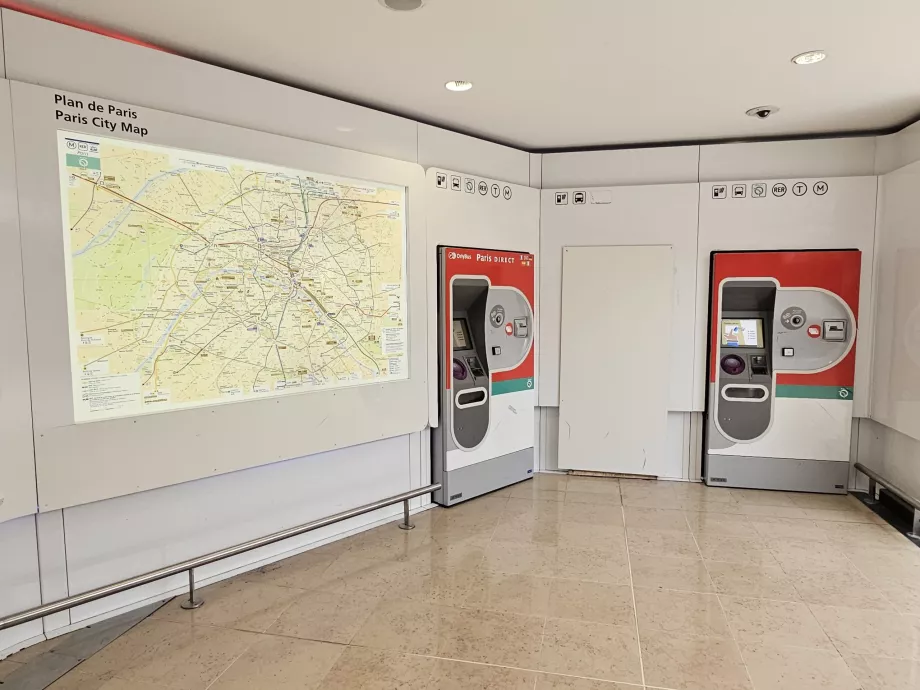 OrlyBus bilet makinesi