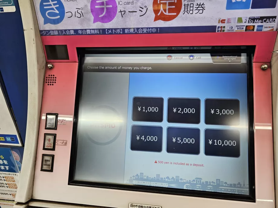 Trafik kartı yükleme seçenekleri