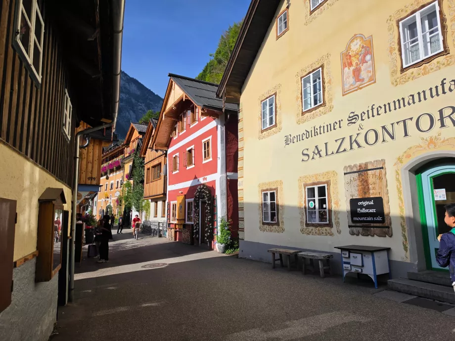 Hallstatt şehir merkezi