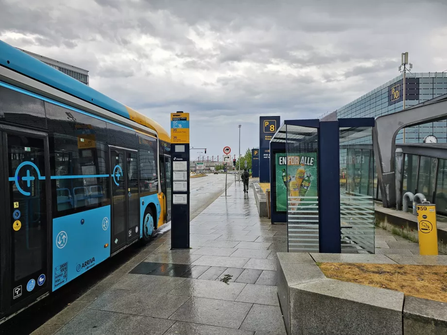 Kopenhag'a giden 5C otobüsü